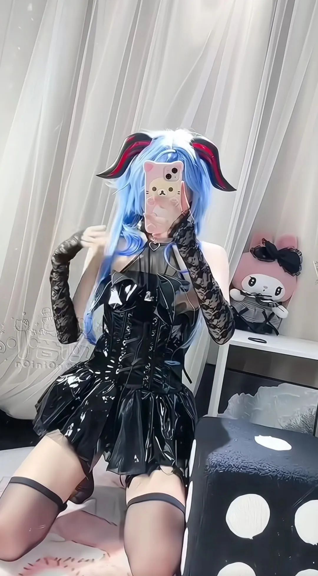 原神cos：黑丝+紧身皮衣，甘雨太御了！泳装绫华让人狂喜！女仆装雷神太萌了！白丝邪魅刻晴也不错！