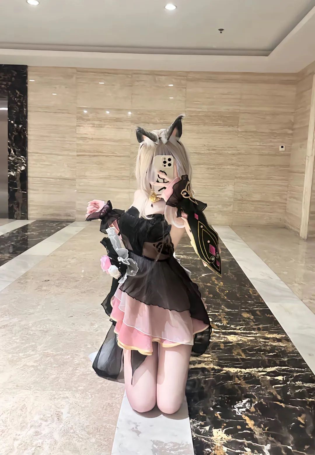 原神cso：黑丝+旗袍，小姨申鹤优雅高贵！青花瓷旗袍甘雨太清凉了！泳装绫华小草神让人狂喜！