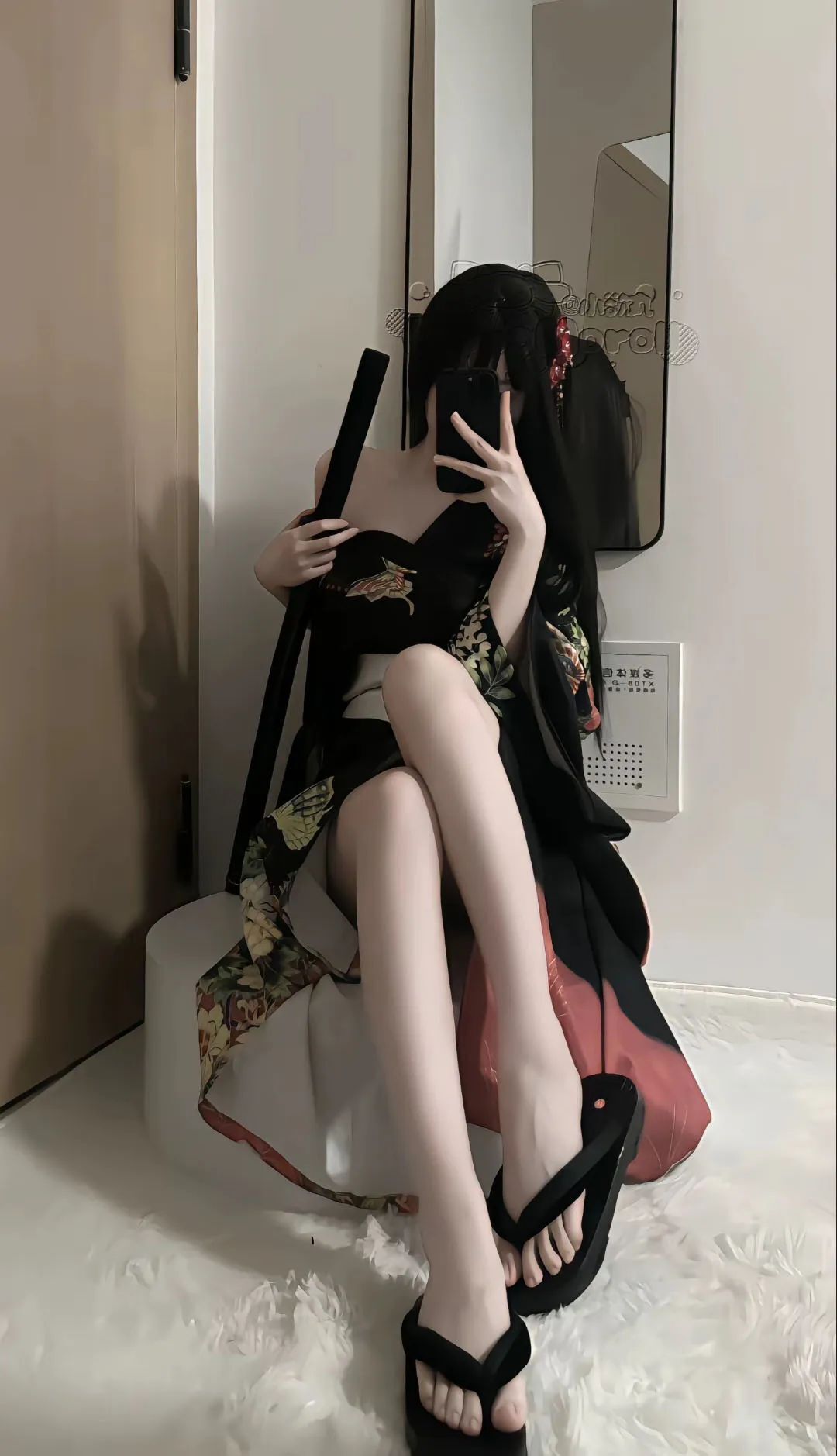 原神cos：黑丝+皮鞭，雷神化身搜查官！兔女郎甘雨太魅惑了！水手服绫华，单边白丝神子让人狂喜！