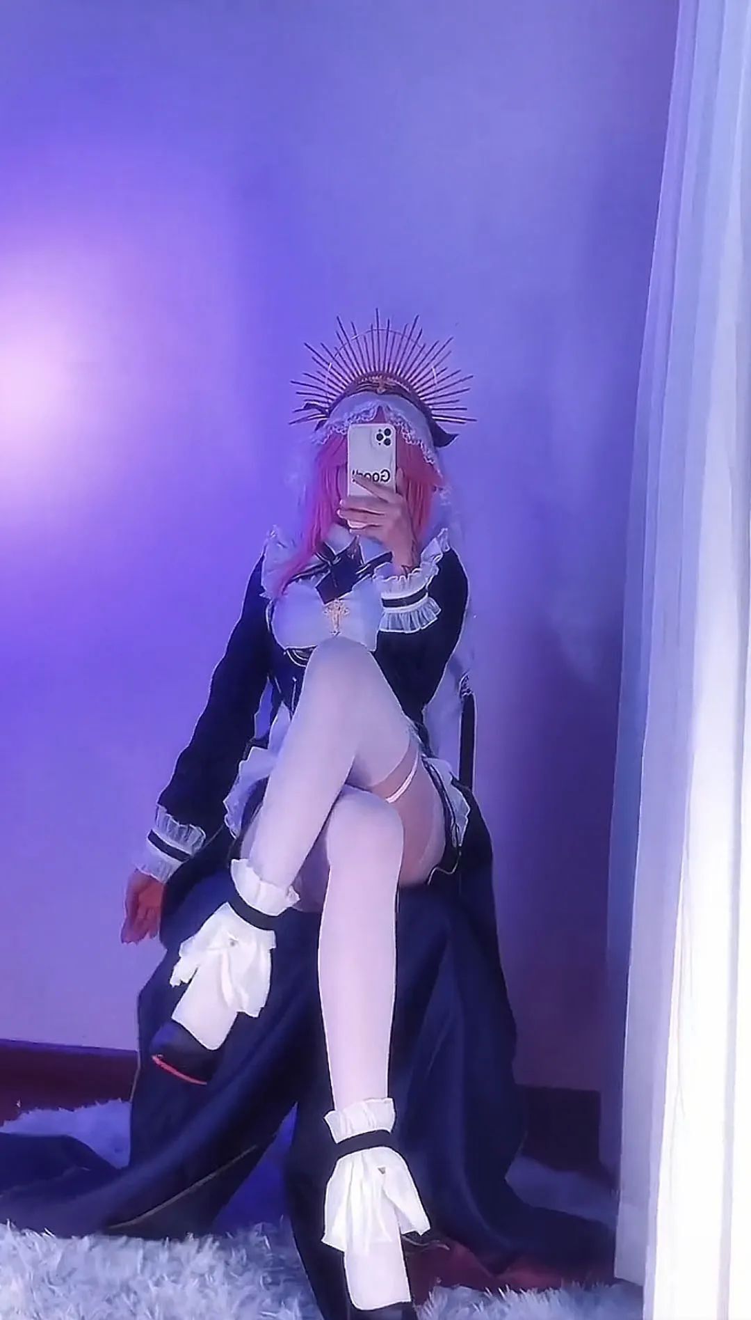 原神cos：勒肉感+大长腿，旗袍申鹤太顶了！白丝旗袍神子，制服雷神，泳装绫华让人狂喜！