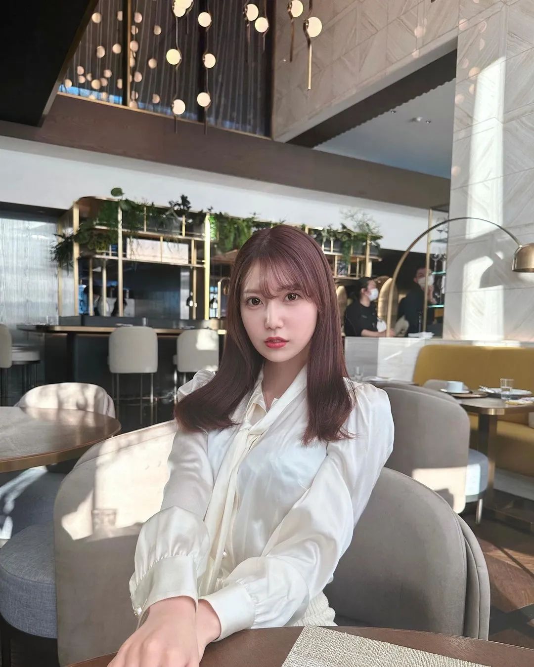 INS美女 | 日本网红模特夏木，完美曲线，高挑身姿