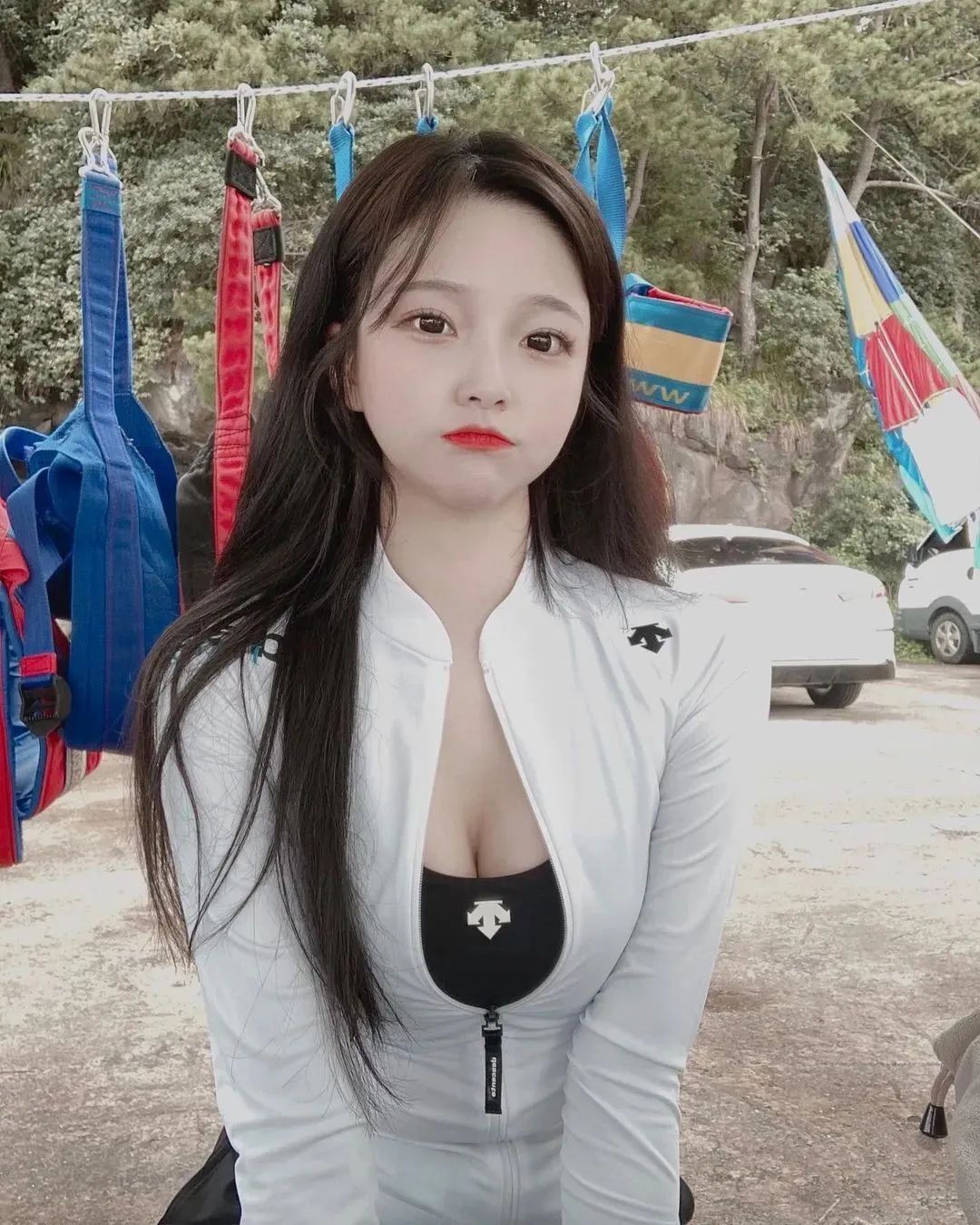 美女壁纸丨朴敏静，甜美可人的“萌系”女神
