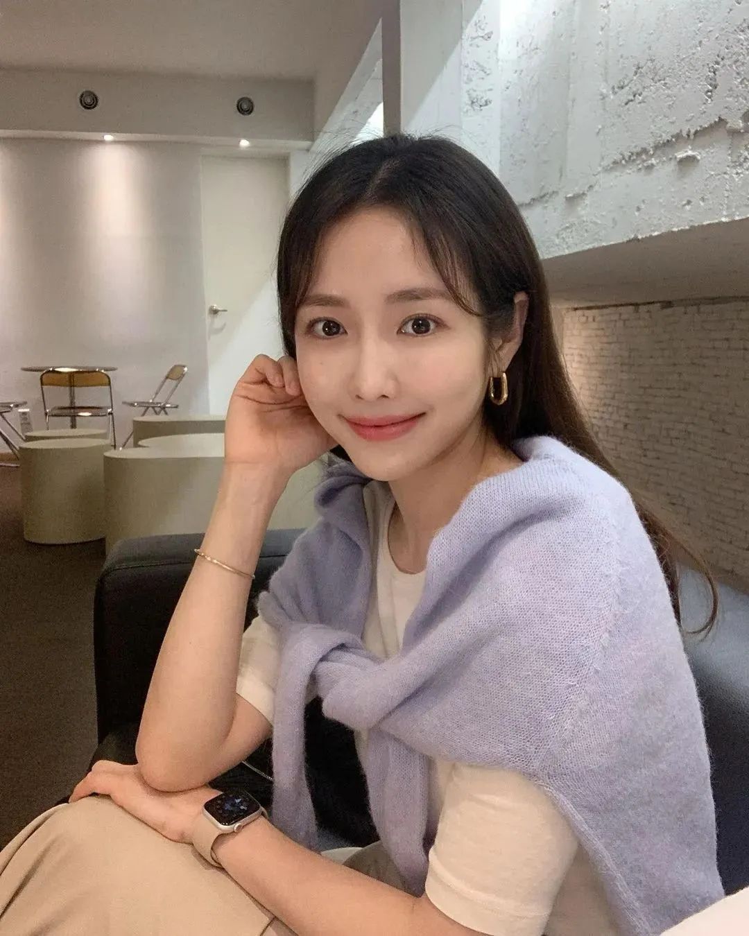 美女壁纸丨姜贤京，让人看了砰然心动的韩国健身女神