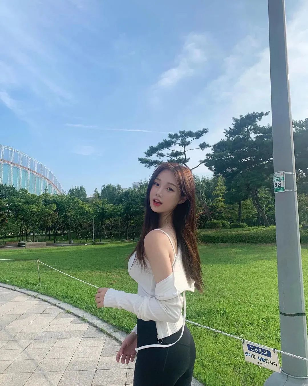 武韩京，又甜又美的韩国网红美女主播