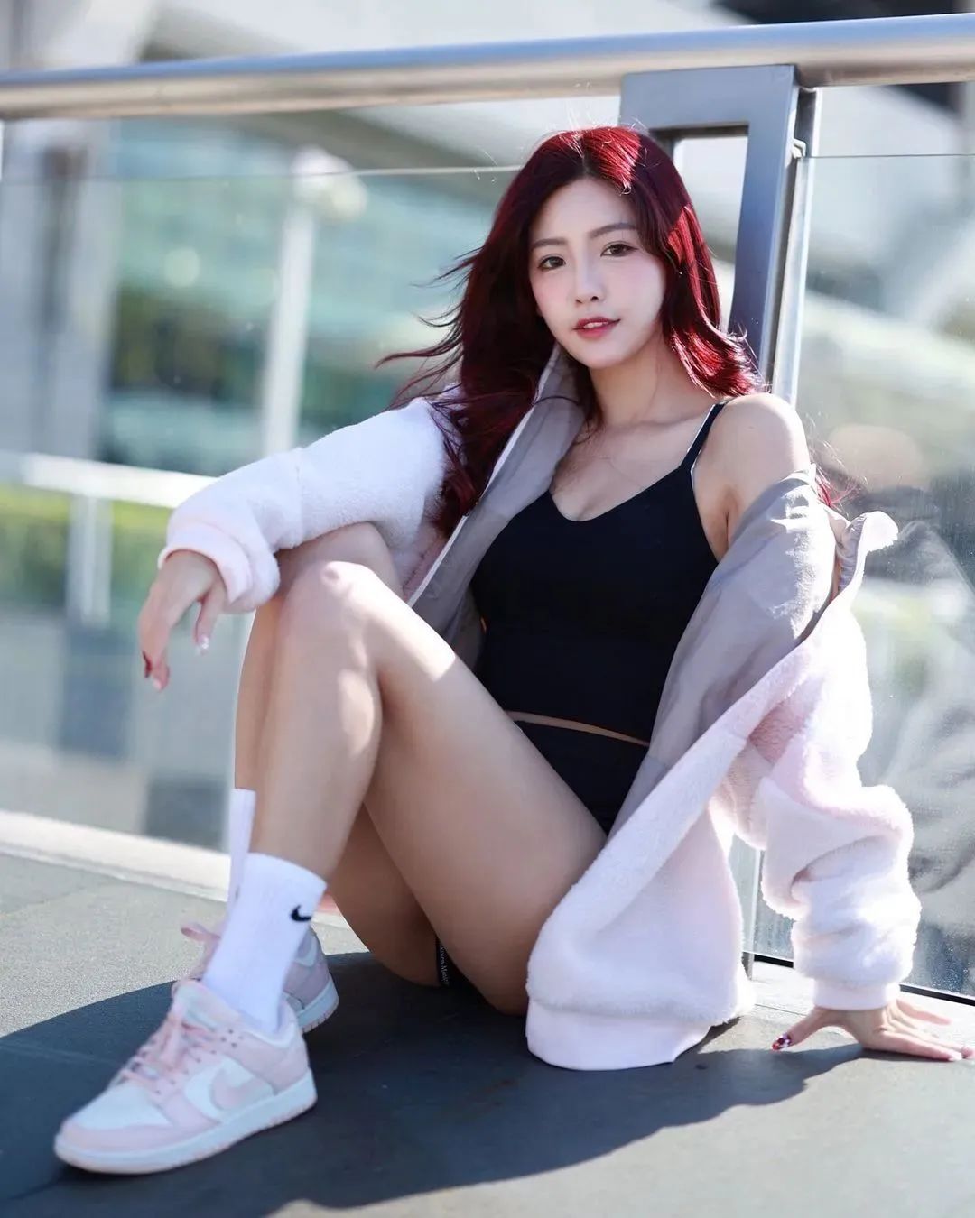 李恩菲，甜美可爱的“啦啦队女神”