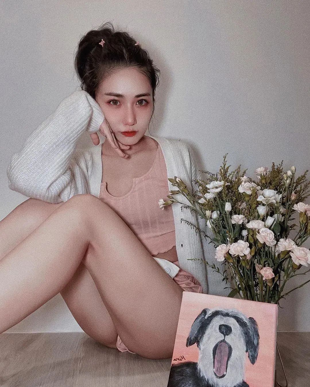 吴彩冞，甜美又可爱的啦啦队女神
