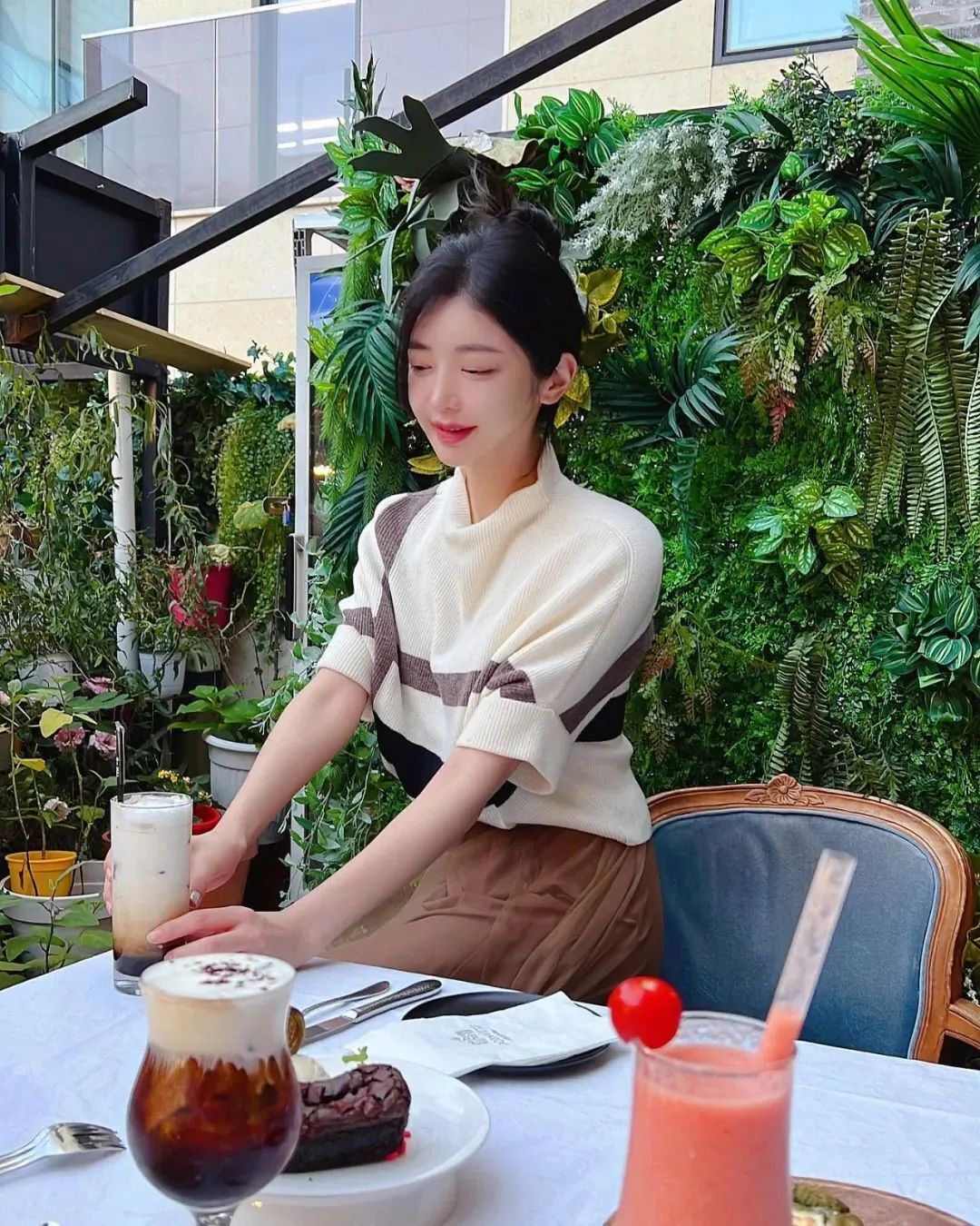 韩国网红kaeun，美艳动人的时尚辣妈