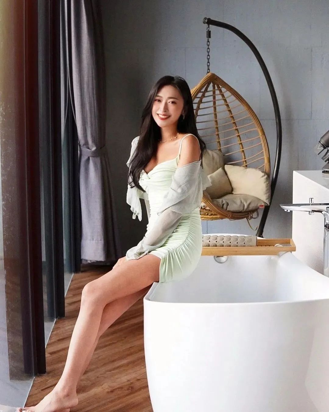 台湾校花徐明郁，甜美可人的她，是心动的感觉吗？
