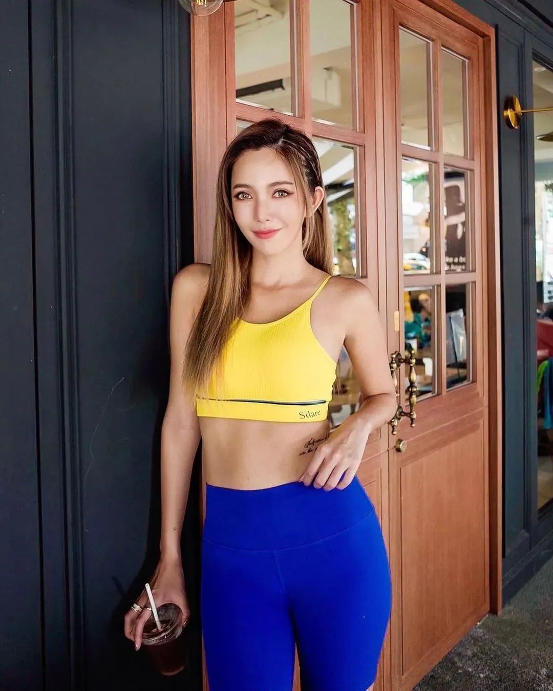 许采晴，34岁风采依旧的台湾网红美女