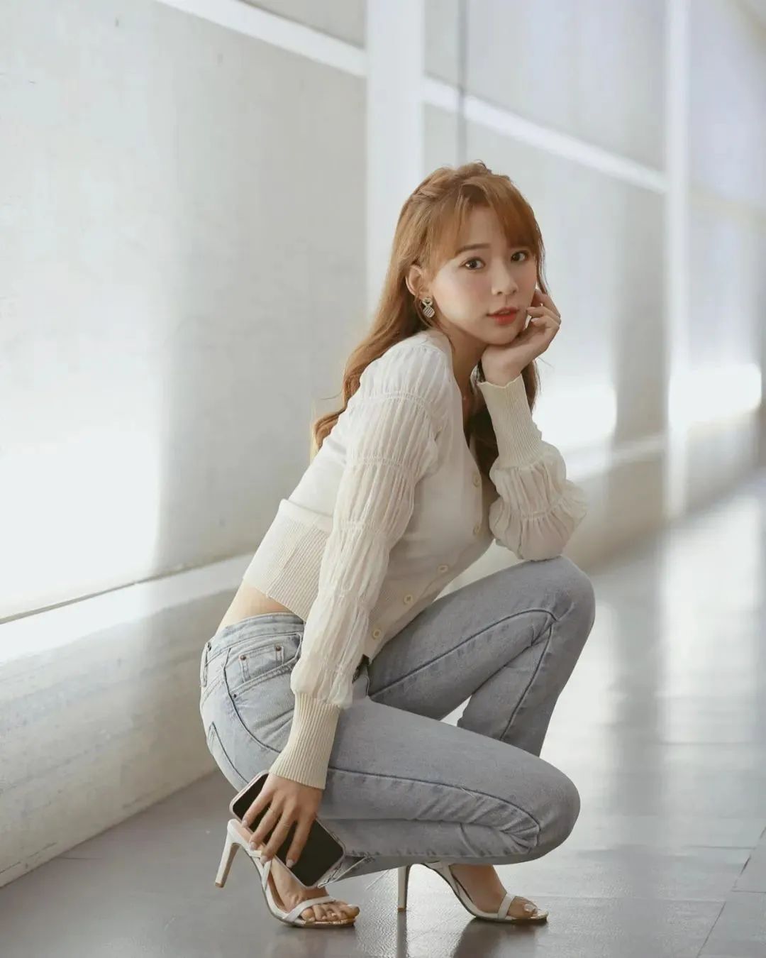 台湾网红林莎，甜美指度超标的元质美少女