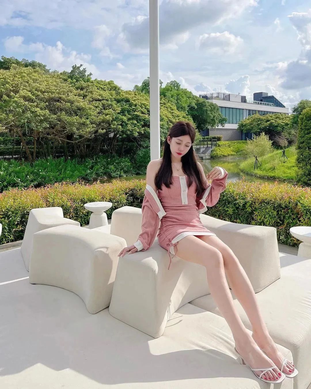 国产网红Vanessa，甜美又性感的气质女神