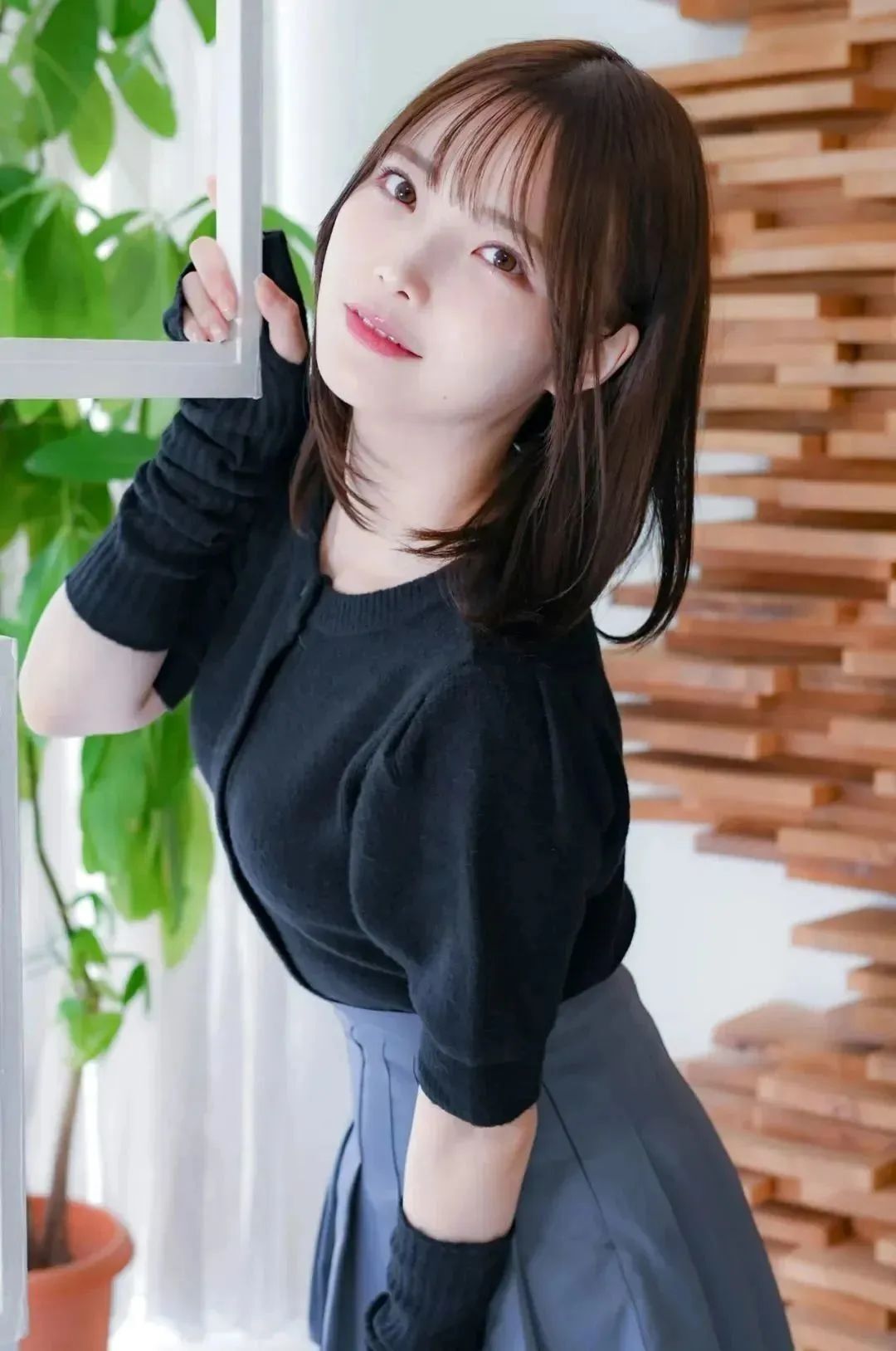 日本网红新谷姬加，甜美可爱、颜值狂飙的美女模特
