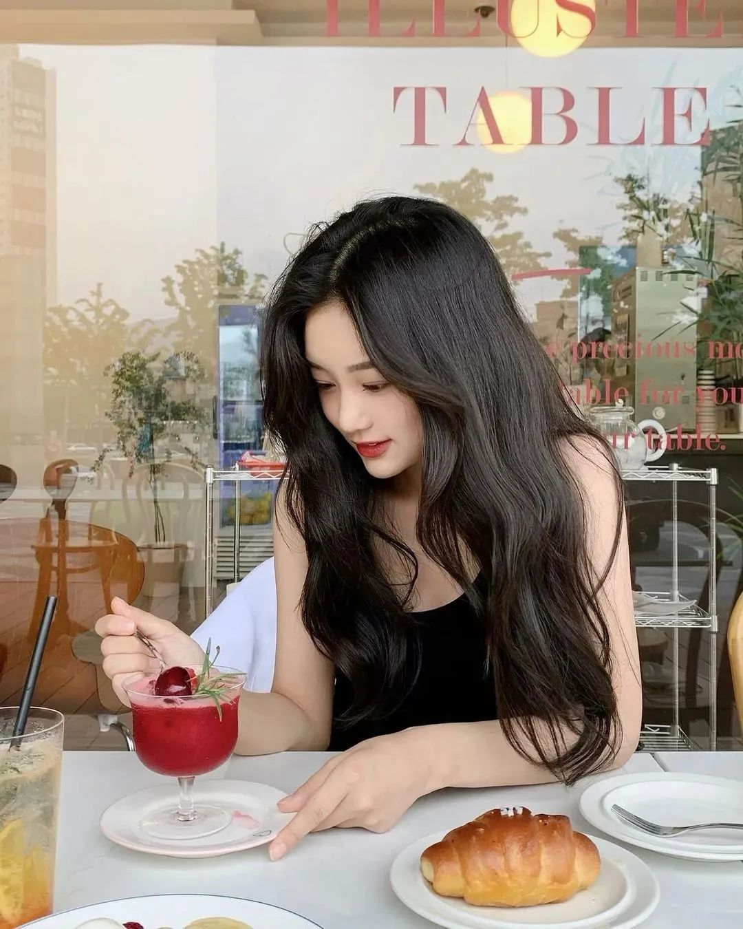 韩国网红imjoo，甜美迷人的气质女神