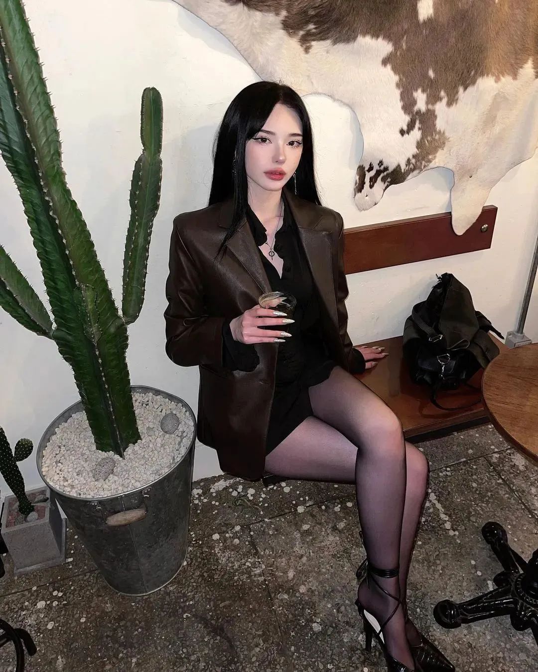 拥有三国混血的韩国网红美女yuna，堪称混血儿女神的天花板