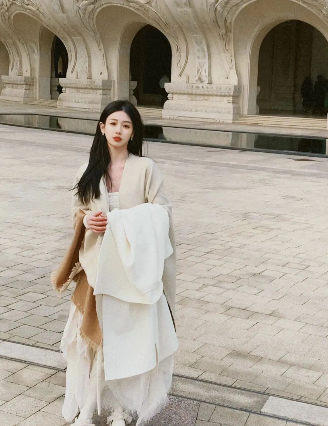上海对外经贸校花，拥有顶级神颜的气质女神