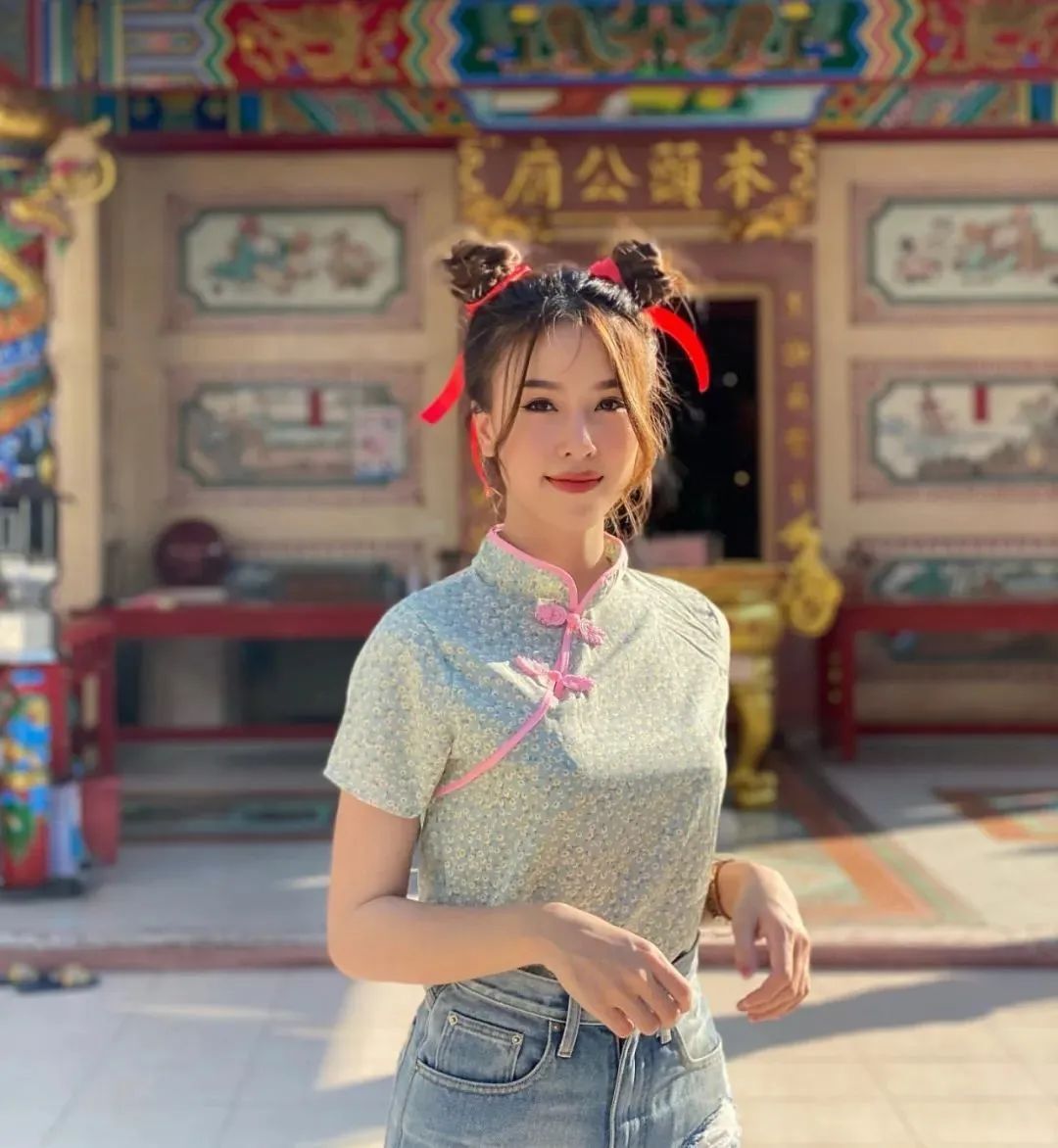 泰国网红Gibby，长相甜美迷人的泰国小姐选美冠军