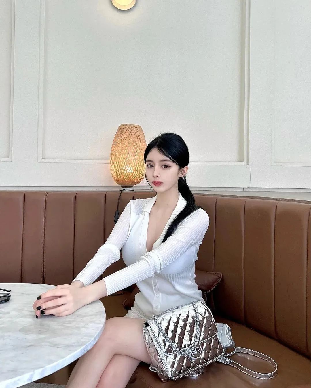 韩国网红 | deblanc，清纯可爱的小清新女神