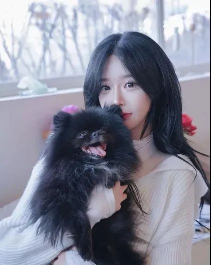 韩国网红 | flowater，甜美又可爱的颜值系女神