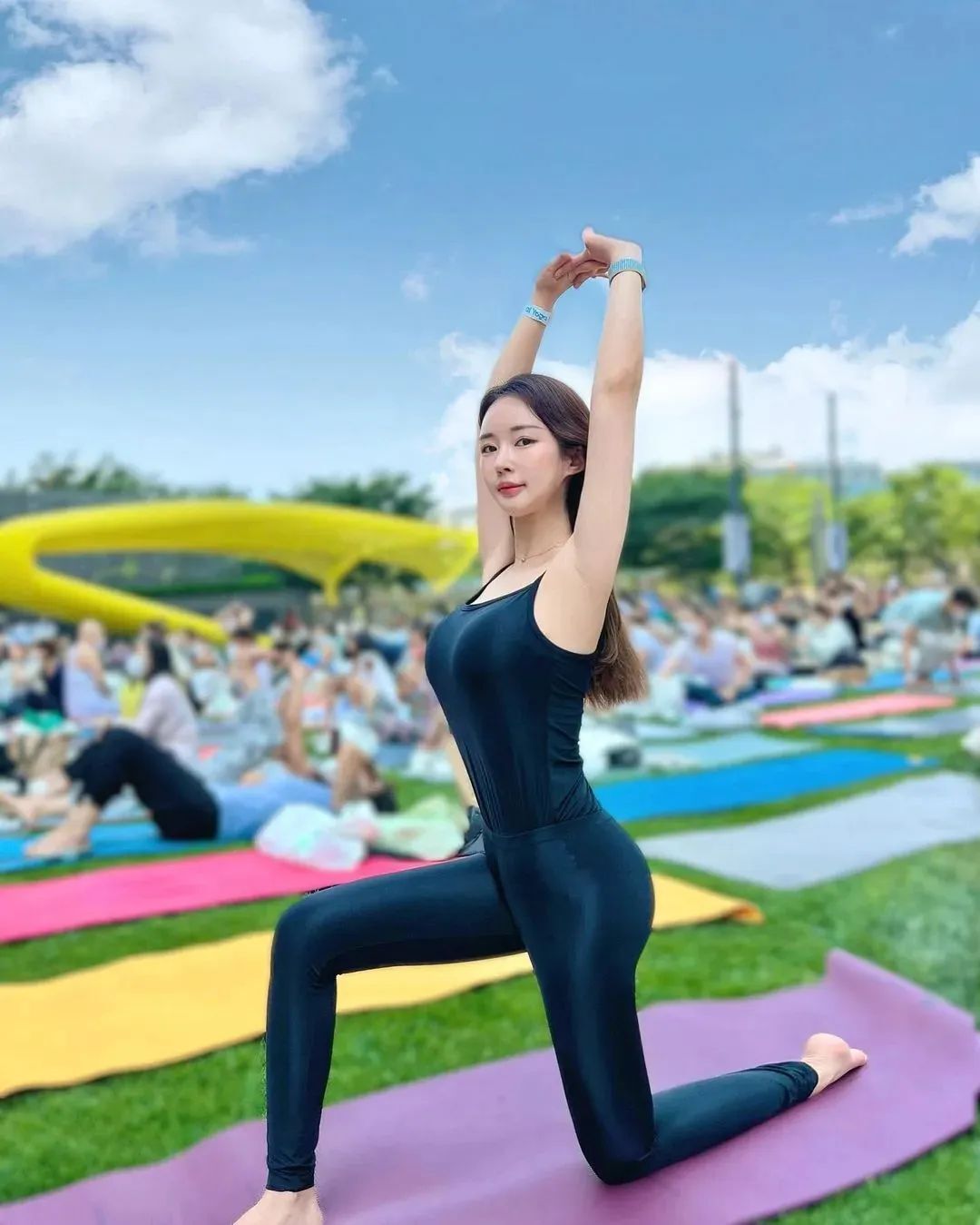 韩国网红 | so2，甜美又性感的瑜伽女神