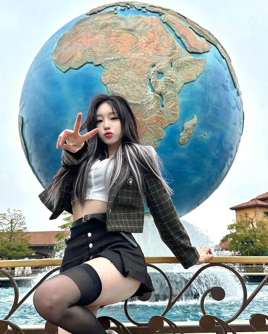 韩国极品模特！又纯又欲，身材炸裂，绝杀你的心！
