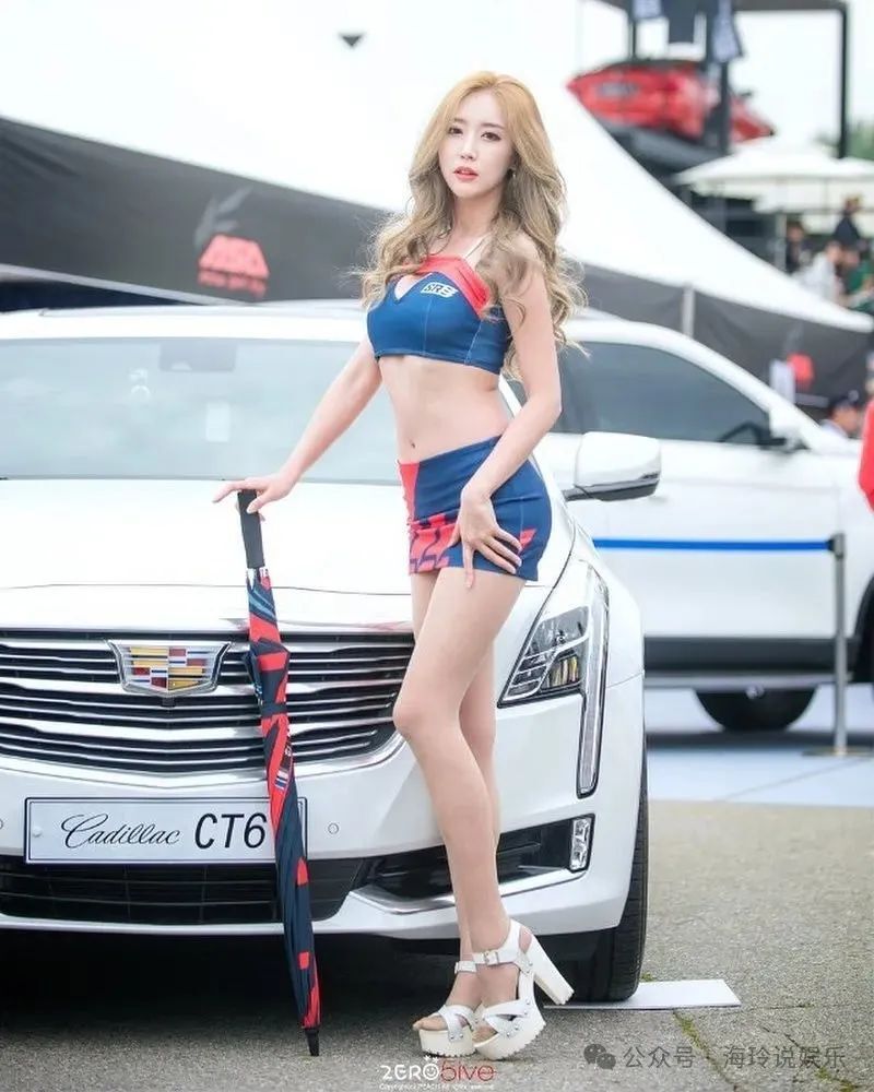 韩国顶级车模！这颜值，绝杀你的心！