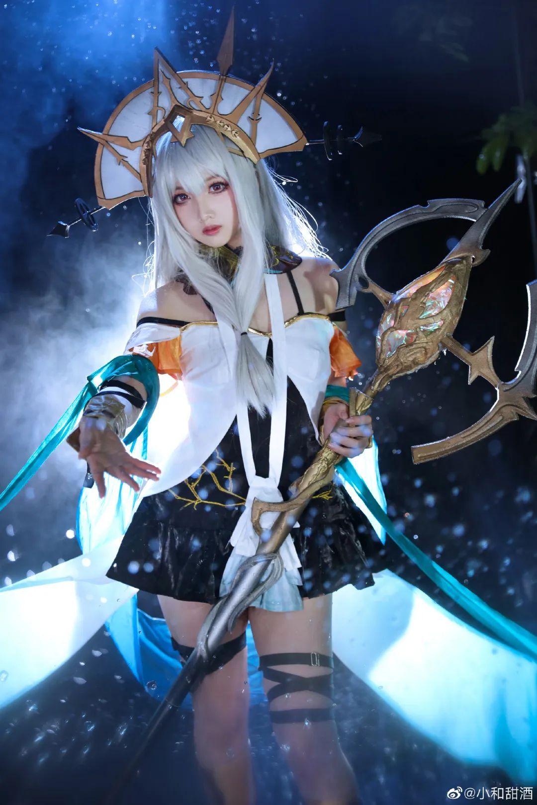 cosplay：【明日方舟】浊心斯卡蒂