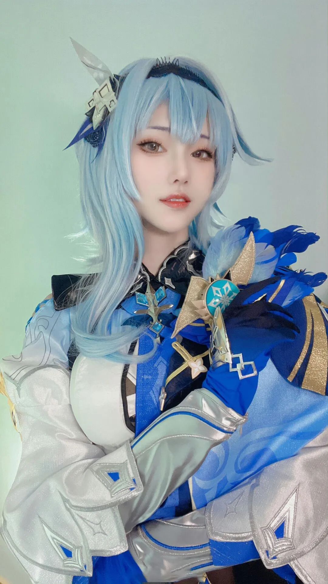 原神cos：裸足+泳装，申鹤姐姐太漂亮了！白丝甘雨，皮裤优菈太御了！