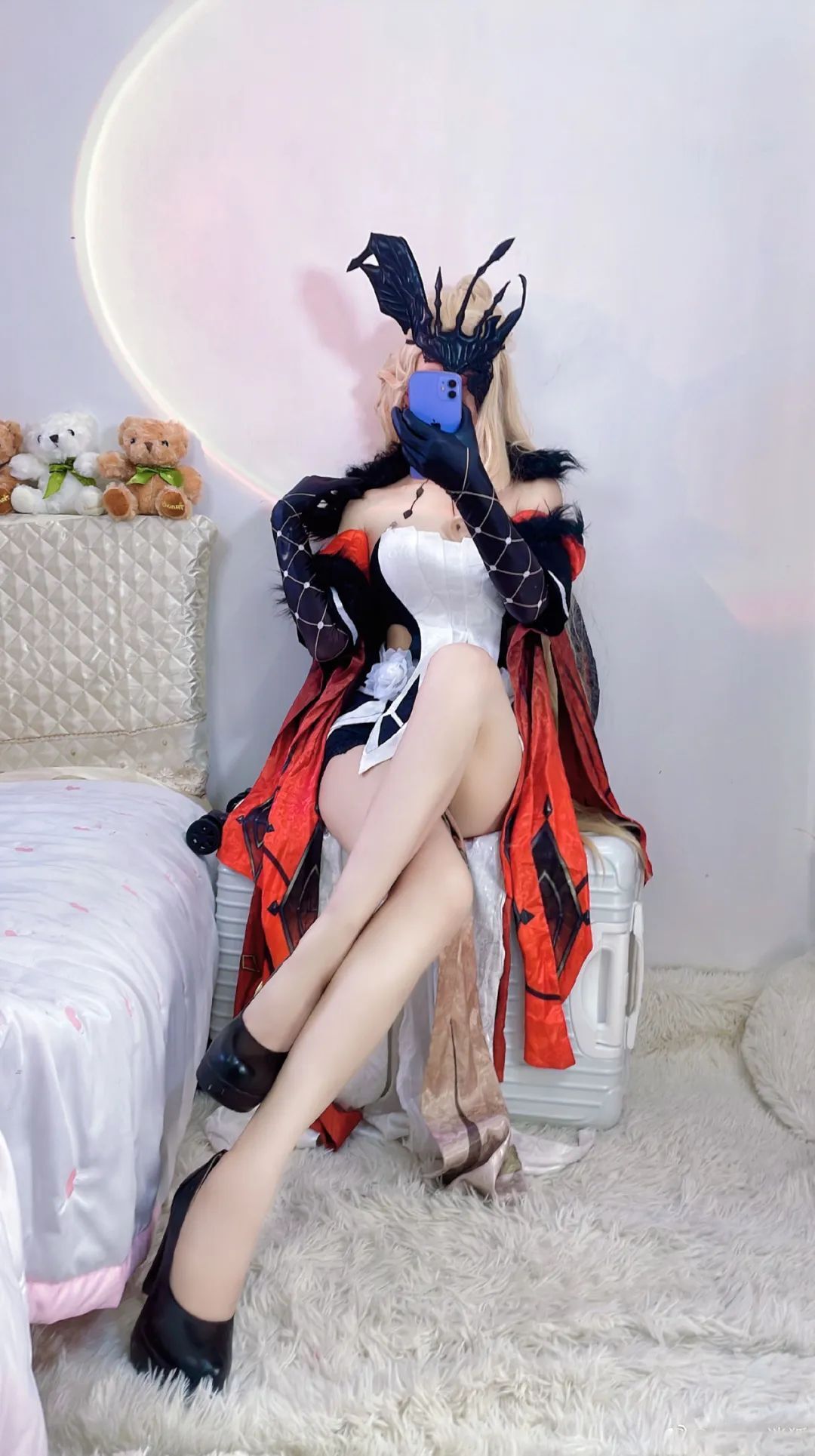 原神cos：女士大长腿太霸气了！秘书甘雨真乖巧！七七终于变大了！