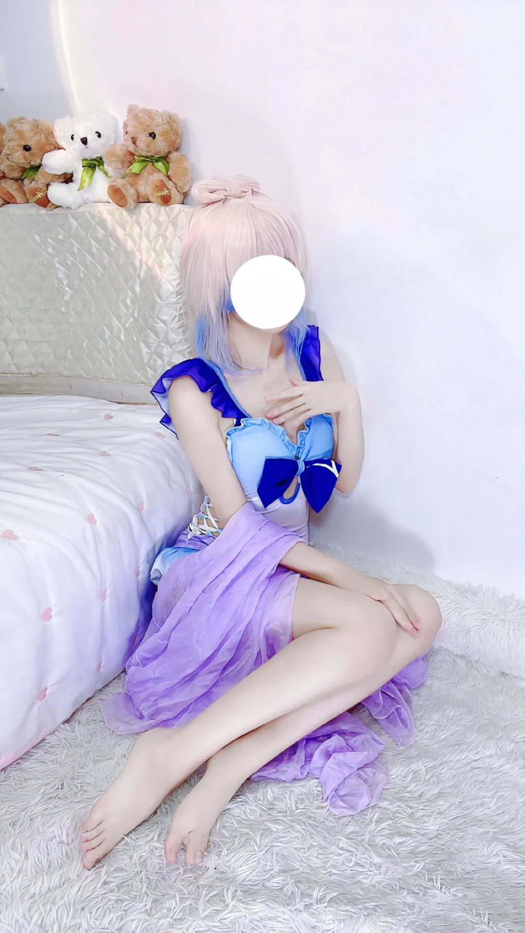 原神cos：泳装心海美爆了！OL制服申鹤果然顶级！安柏终于变大了！