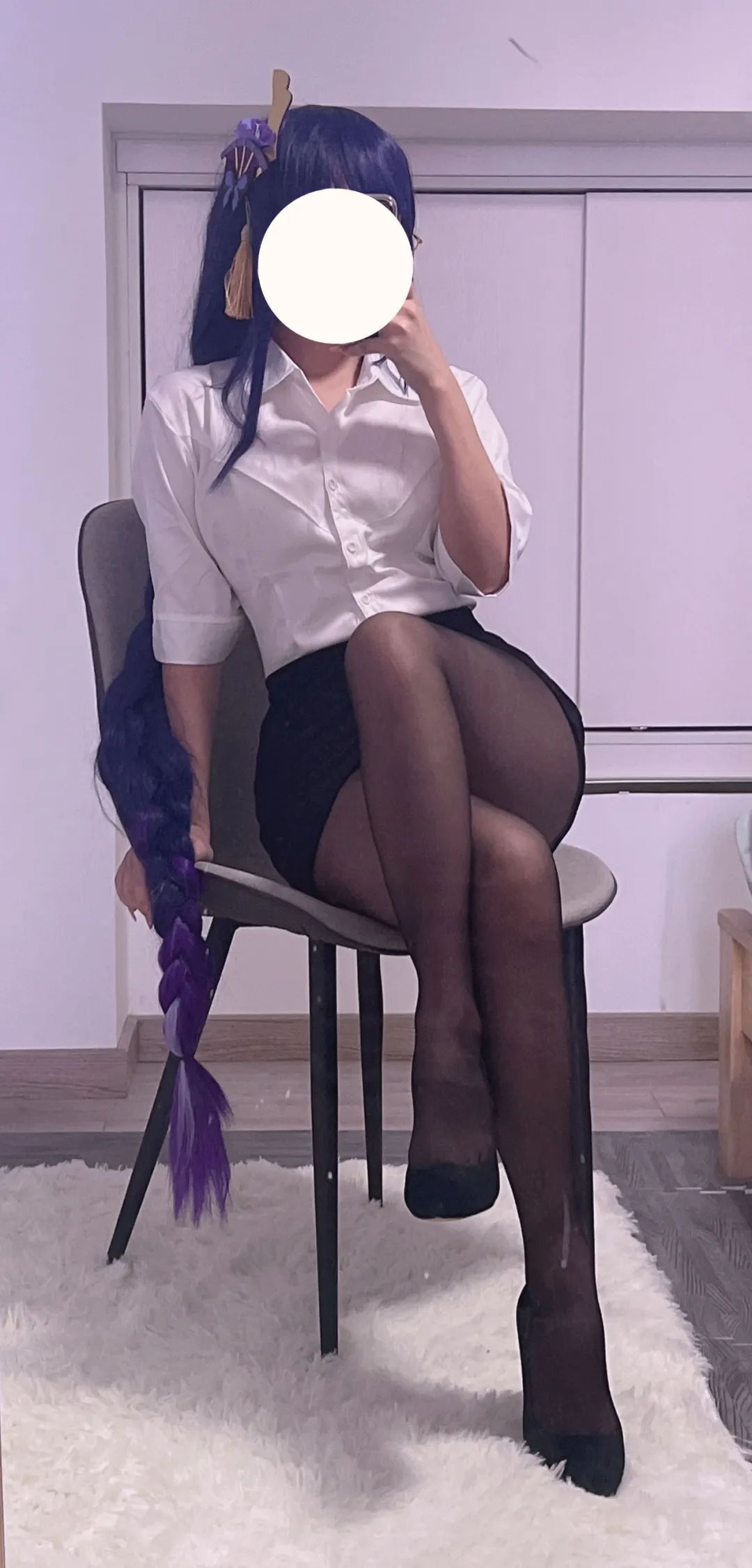 原神cos：白丝运动装绫华，女仆甘雨，黑丝旗袍莫娜美爆了！