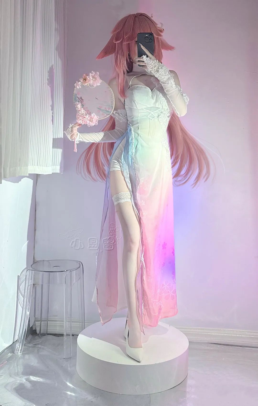 原神cos：白丝+婚纱，花嫁刻晴绫华美爆了！泳装心海，旗袍申鹤，兔女郎甘雨让人狂喜！
