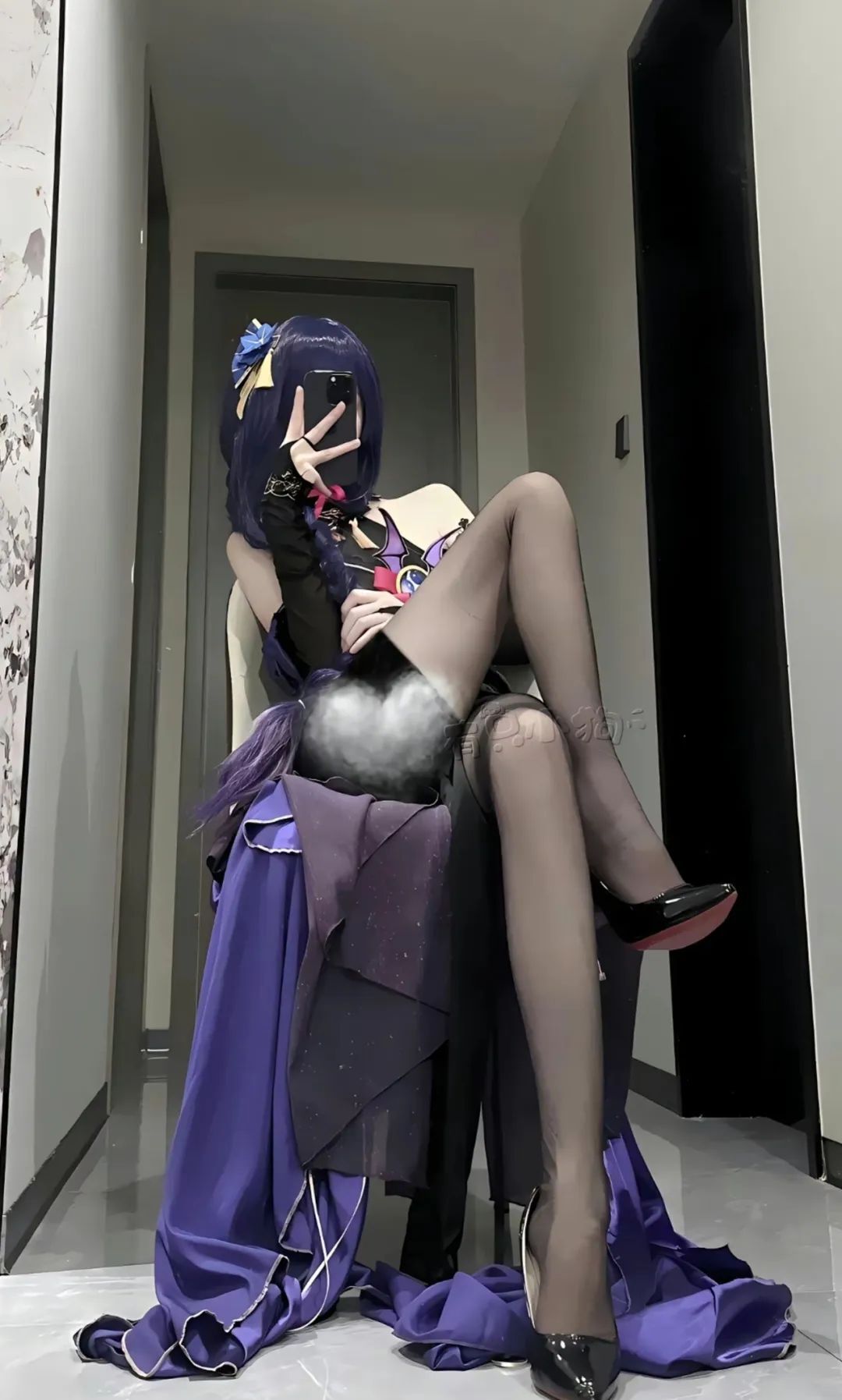原神cos：兔女郎甘雨太顶了！黑丝旗袍莫娜！白丝女仆雷神，泳装心海真可爱！
