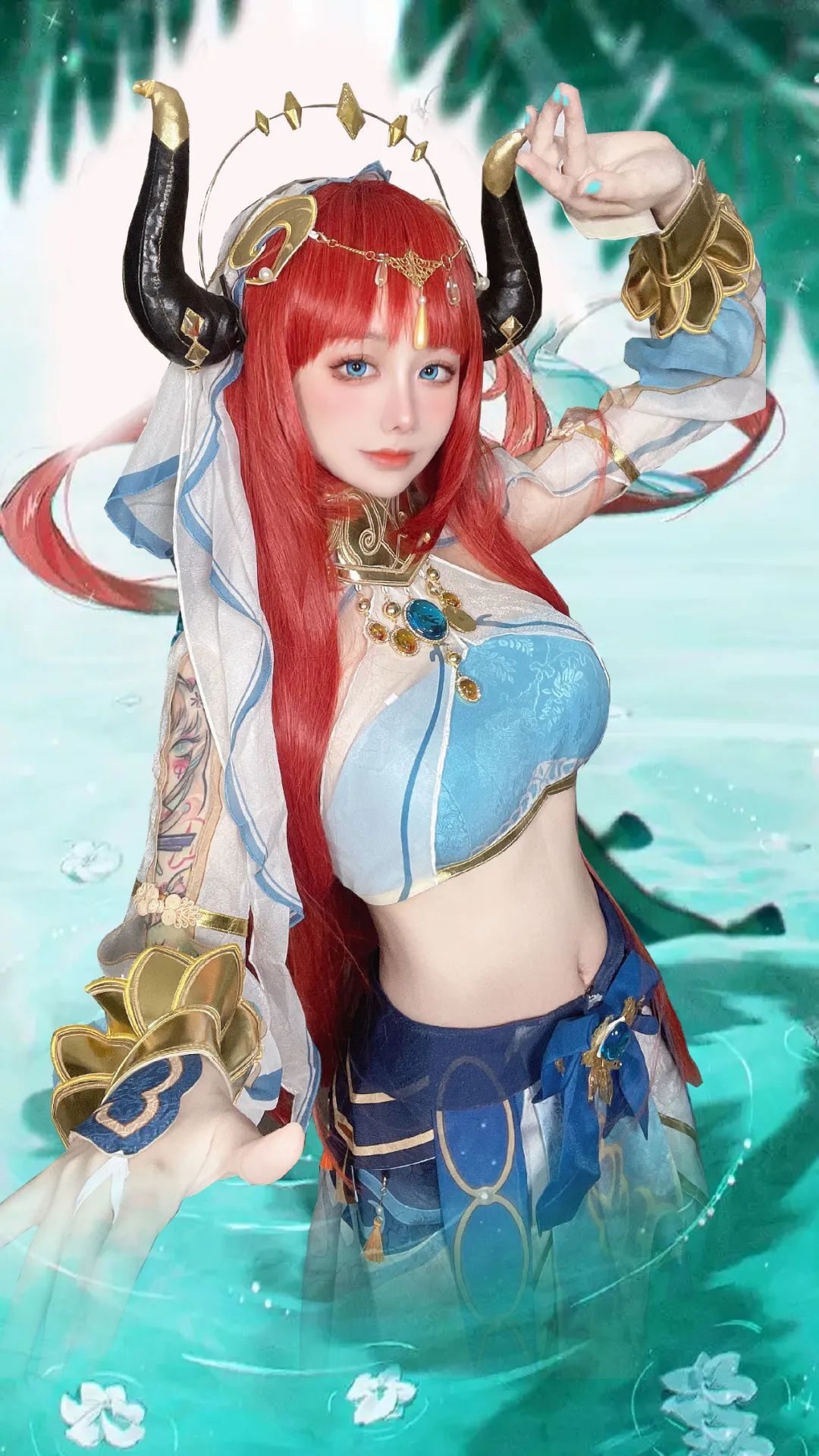 原神cos：女仆装雷神太可爱了！菲谢尔变大了！优菈狂秀好身材！女仆甘雨让人狂喜！