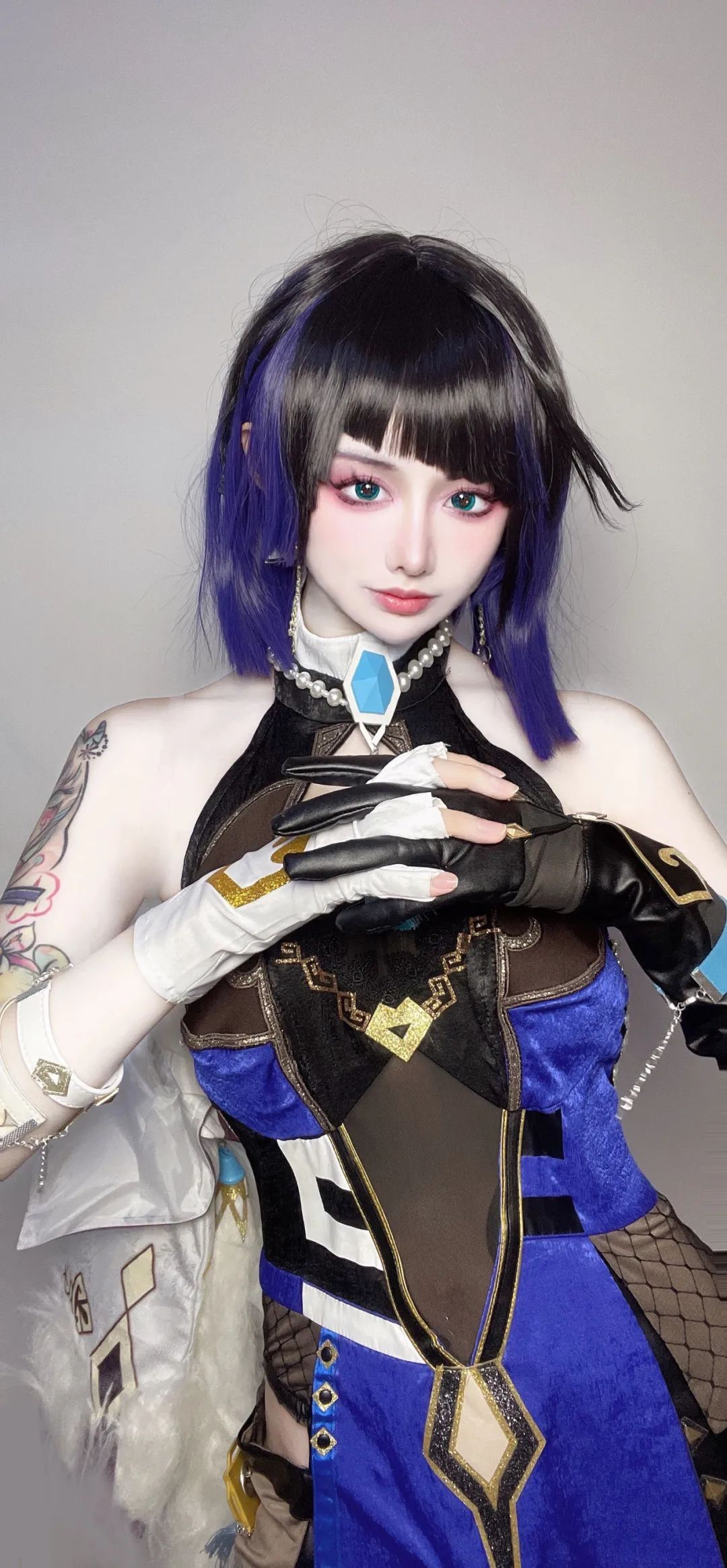 原神cos：兔女郎心海，旗袍装申鹤！白丝邪魅装刻晴！女仆装草神，制服雷神，修女装甘雨太顶了！