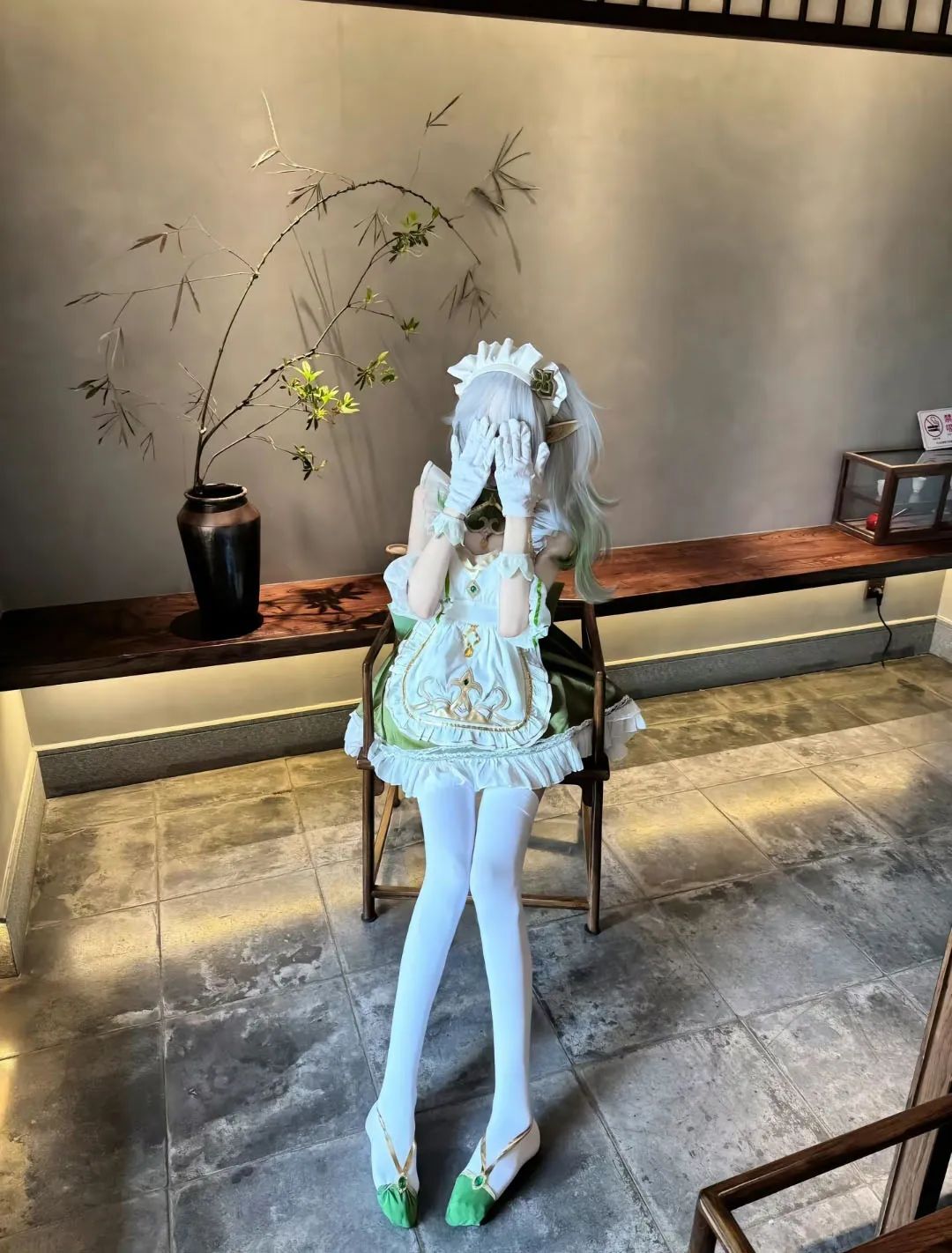 原神cos：黑丝+皮裤，兔女郎甘雨涩气拉满！黑丝短裙雷神，白丝刻晴，旗袍莫娜真好看！