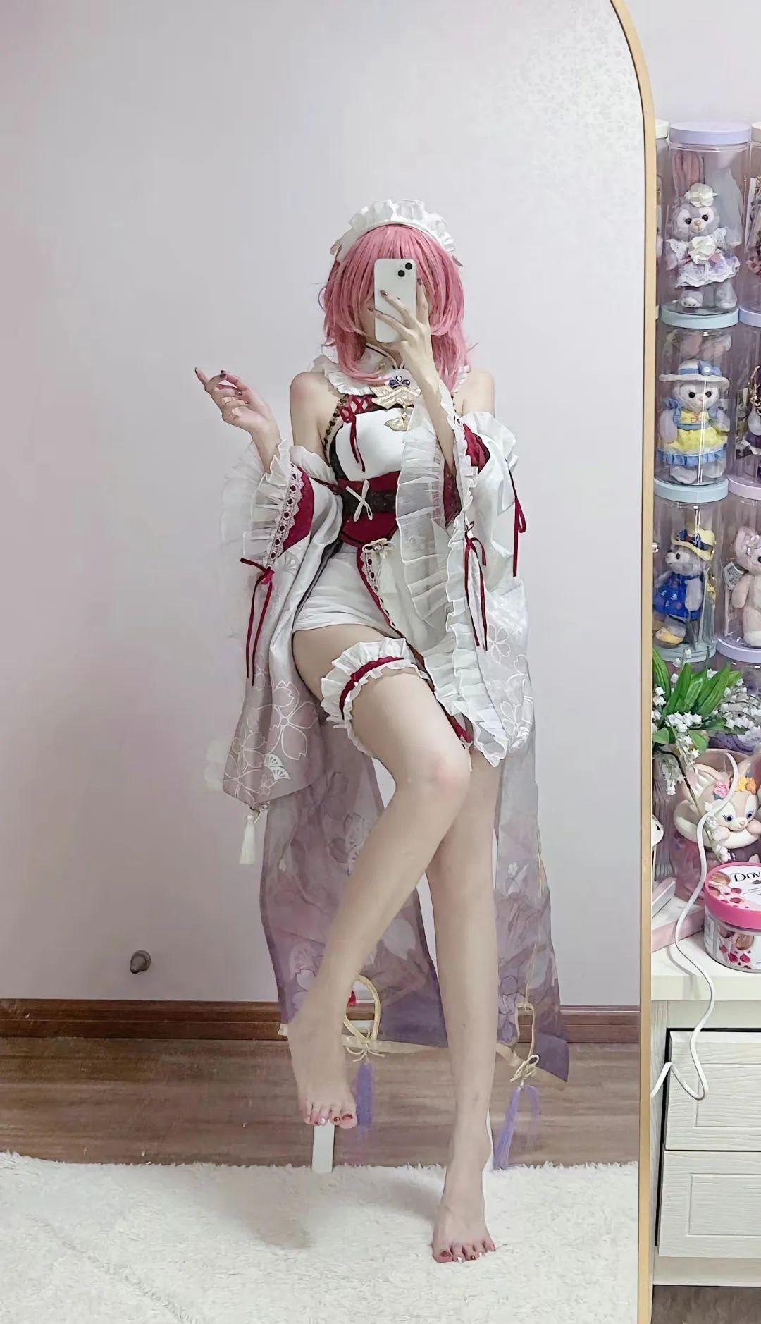 原神cos：泳装心海，赛车服申鹤，兔兔甘雨太可爱了！女仆刻晴和女仆甘雨，你们喜欢哪个做你老婆？