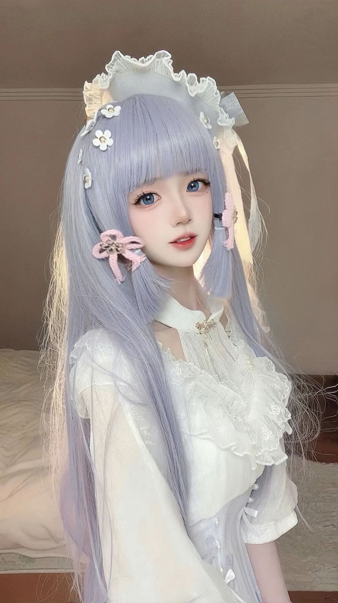 原神cos：汉服甘雨真是美爆了！绫华大小姐连衣裙真是绝美！黑丝菲谢尔，白月光归终我爱了！