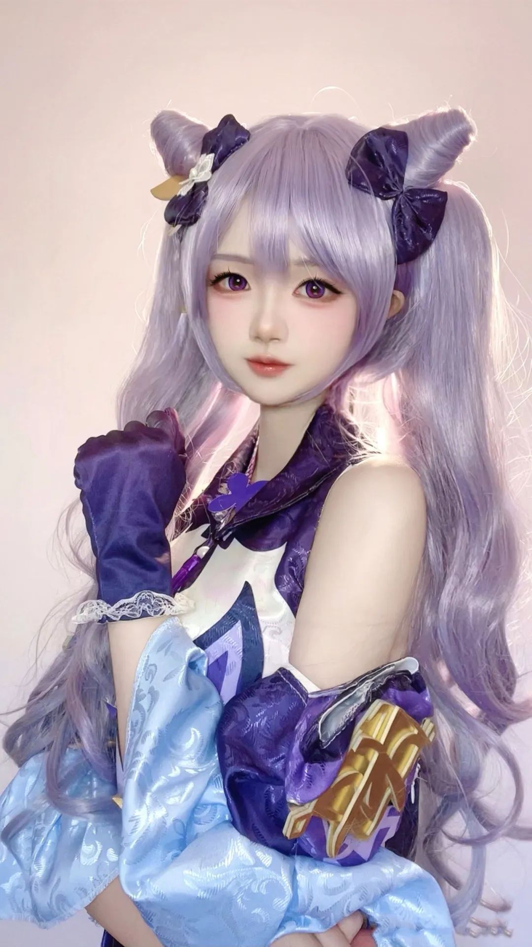 原神cos：白丝+婚纱，刻晴美爆了！JK绫华，女仆甘雨，御姐申鹤果然好看！