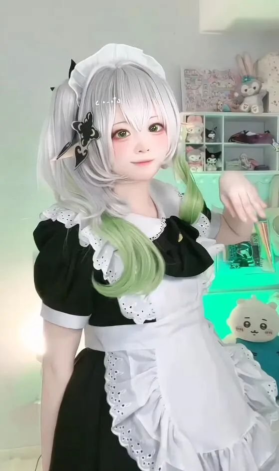原神cos：黑丝+皮裤，制服眼镜娘雷神太顶了！修女装甘雨，绫华jk，小草神女仆装我爱了！