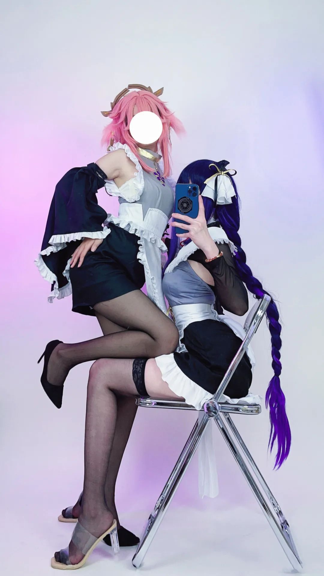 原神cos：黑丝+紧身衣，甘雨刻晴太顶了！女仆神子雷神让人狂喜！清凉装妮露谁不爱？
