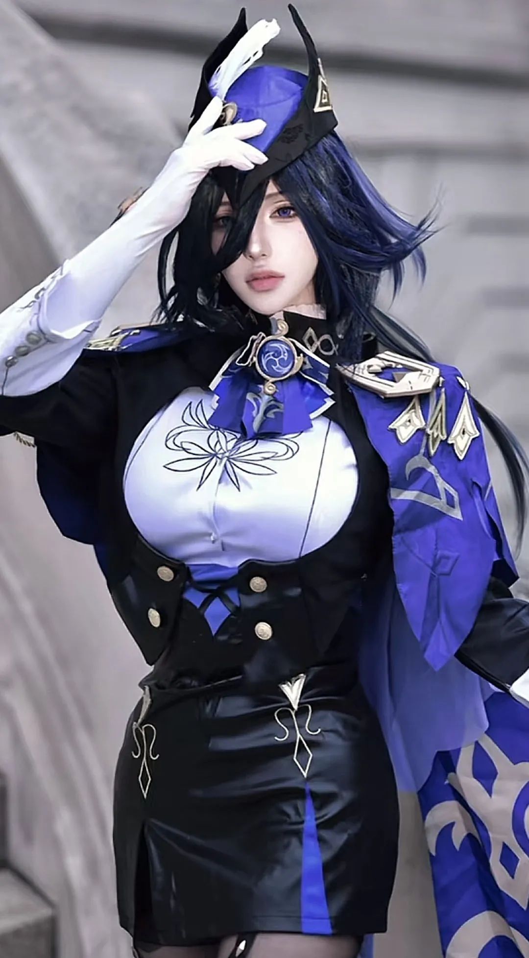 原神cos：白丝+护士服，刻晴超萌！女仆甘雨，神子黑纱裙美爆了！泳装申鹤，女仆雷神让人无法抵抗！