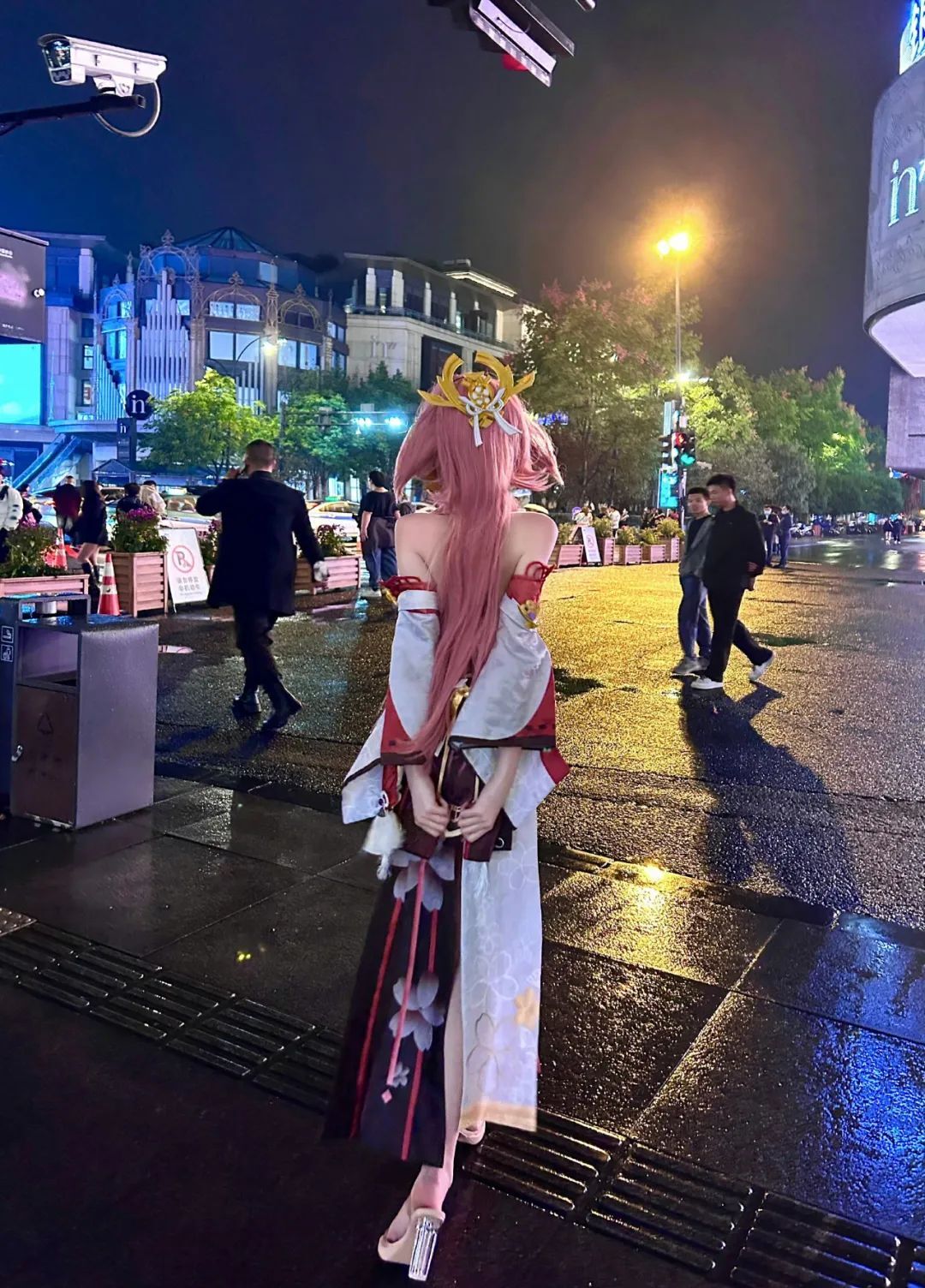 原神cos：黑丝+紧身衣，兔女郎雷神太顶级了！黑丝皮裤申鹤太御了！白丝制服刻晴让人狂喜！