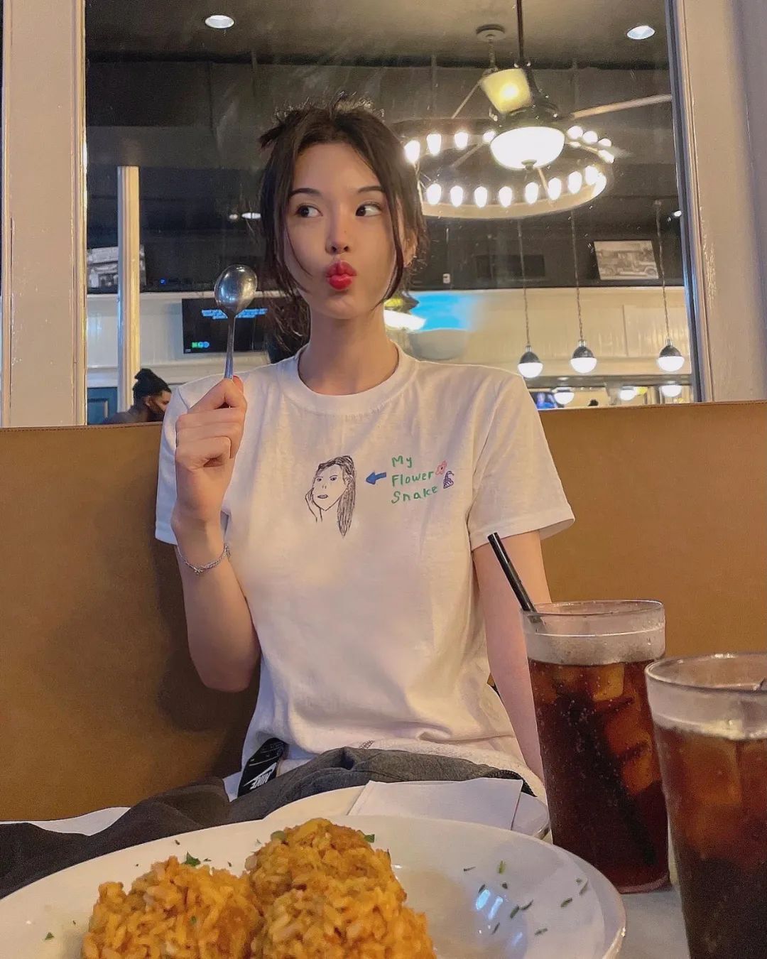 INS美女|韩国网红，内衣模特still need
