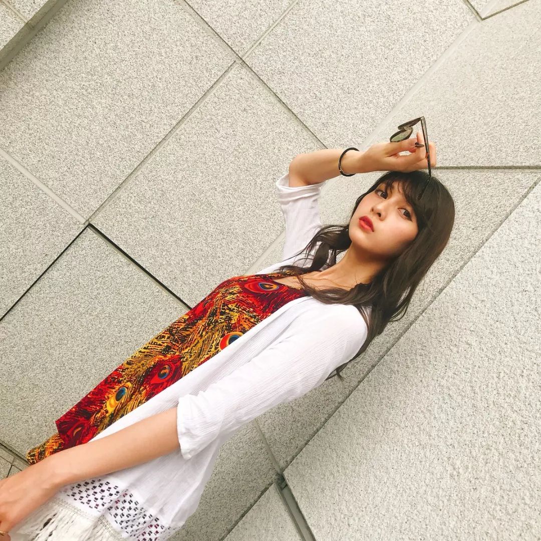 INS美女|美日混血模特Angela芽衣