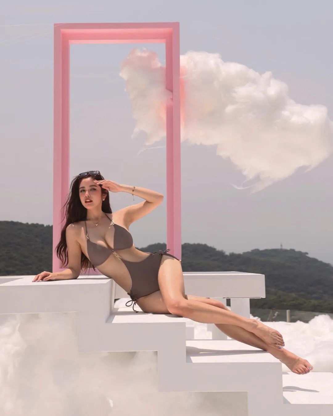 台湾混血模特王艺安，战斗民族 X 甜美台妹