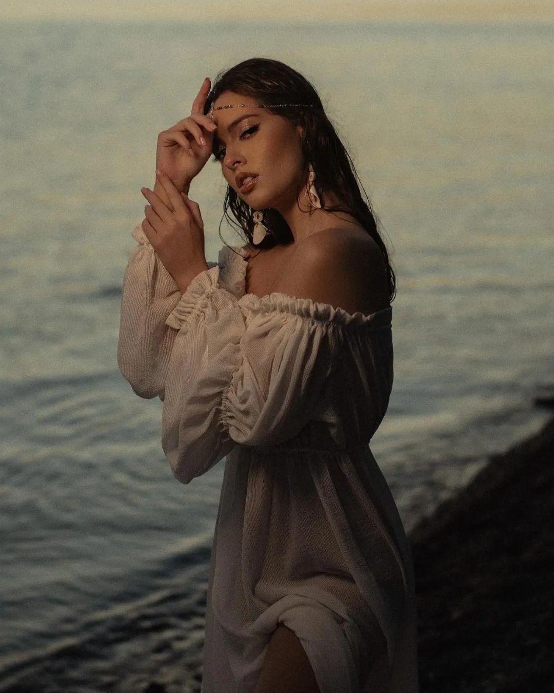 俄罗斯模特Olga，优雅古典美