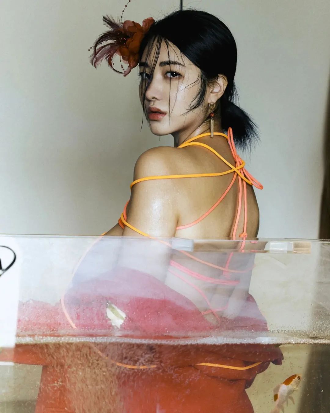 韩国模特tashay，高泠美人号称韩国第一凶！