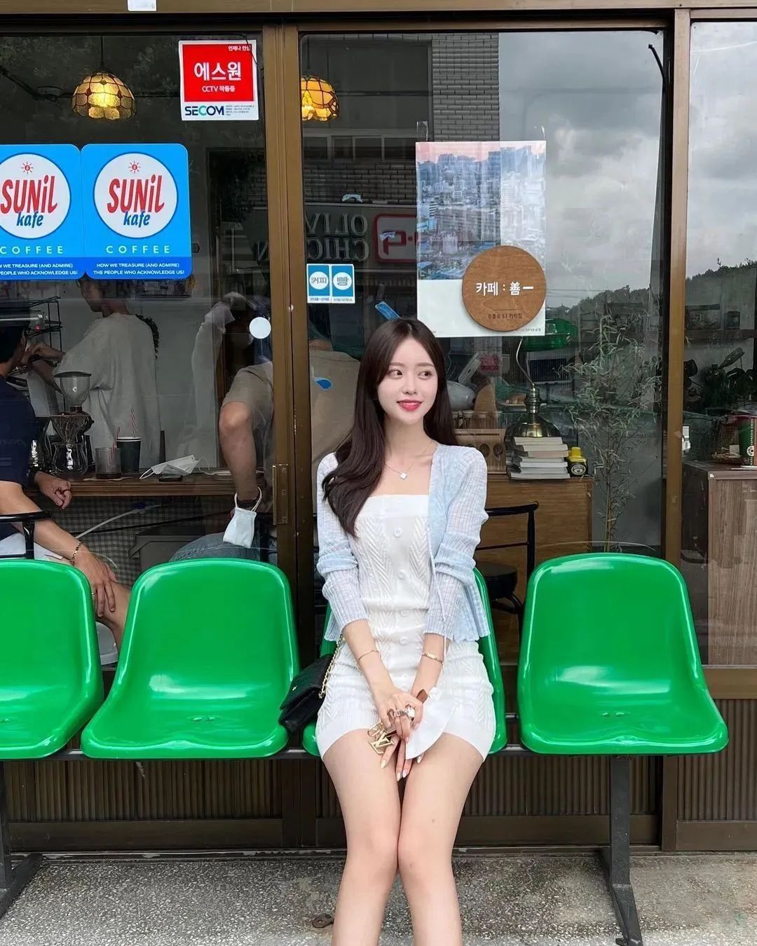 韩国网红美女oe_day，清新可人的治愈系女神