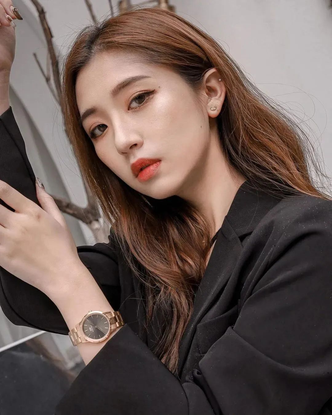 何蓁，清新脱俗的气质女神