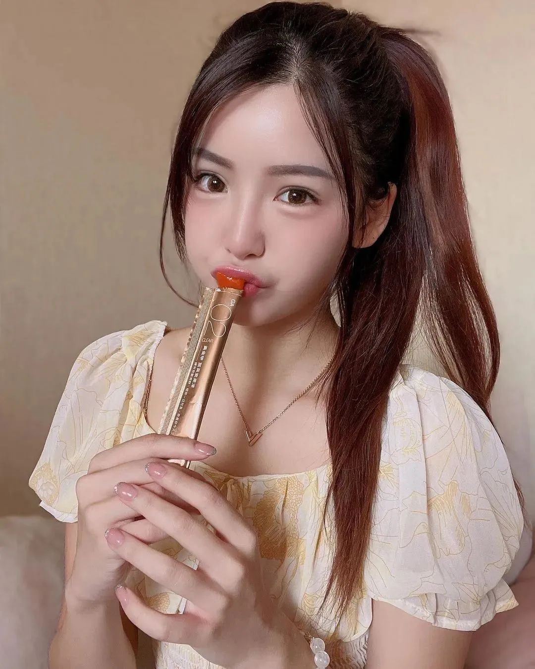 李恩菲，甜美可爱的“啦啦队女神”